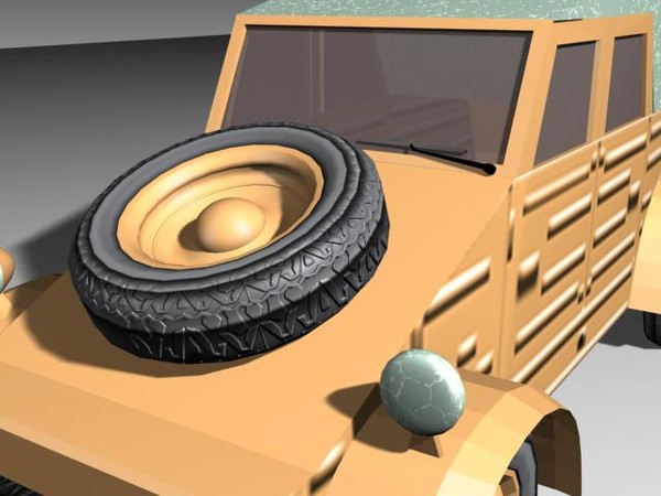 covered van 3d model - Covered Van_01 by sabah_au