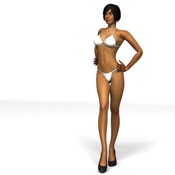 3d biped physique woman andrea - Andrea.zip by 3dMag