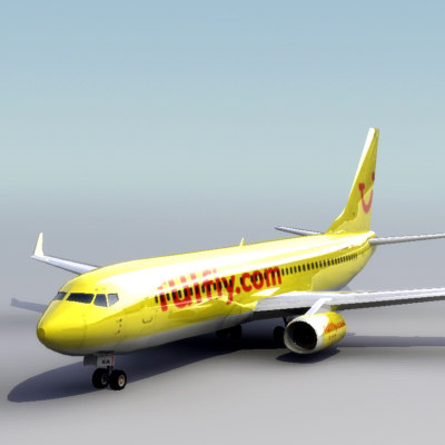 boeing 737-800 737 jet 3d model - Boeing_737-800_3DModel... by ES3DStudios