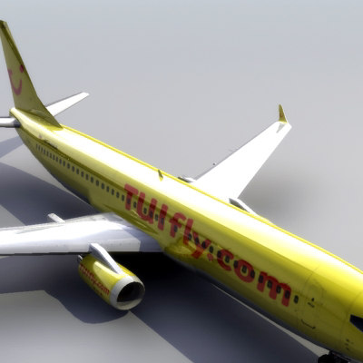 boeing 737-800 737 jet 3d model - Boeing_737-800_3DModel... by ES3DStudios