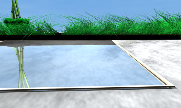 mini garden zen 3d 3ds - Mini Garden zen by iHack
