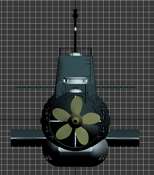 large luxury submarine max - Large Luxury Submarine by Imagetek3D