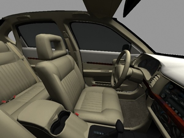 3d model of chevrolet impala ls - 2003 Chevrolet Impala LS - obj by Cardesign3D