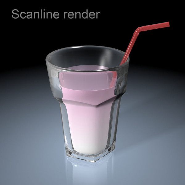 smoothie beer glass 3d model - Smoothie Glass... by sweiry_tv