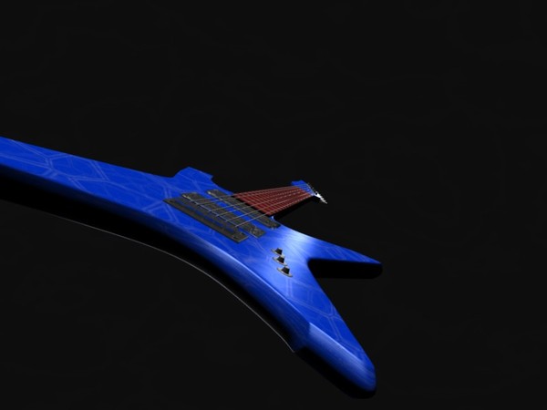 free 3ds mode guitar electric - Electric Guitar by EzGraphs