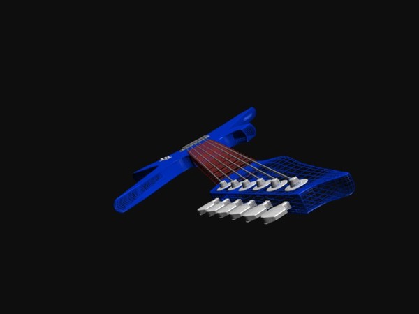 free 3ds mode guitar electric - Electric Guitar by EzGraphs