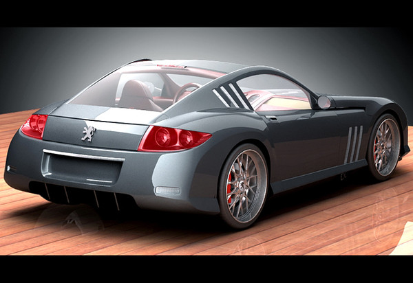 peugeot 907 3ds - Peugeot 907 by Oricle