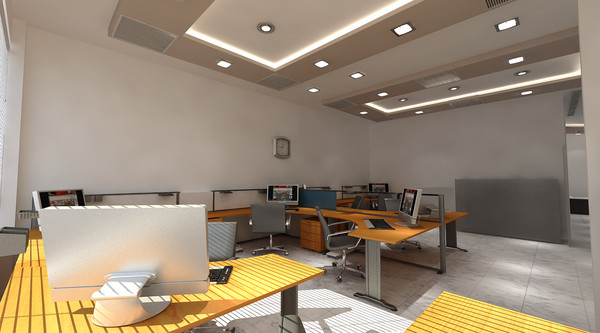 3dsmax interior company office room - Company Offices  interior - full details by Ralf128