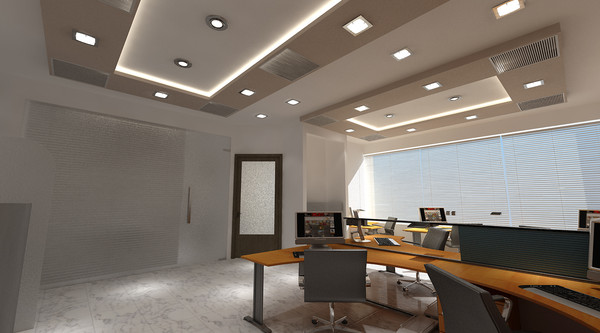 3dsmax interior company office room - Company Offices  interior - full details by Ralf128