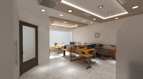 3dsmax interior company office room - Company Offices  interior - full details by Ralf128