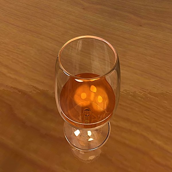 3d sherry glass liquid - Sherry Glass by Whong