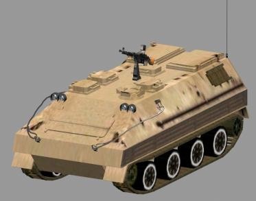 military vehicles type 3d model - Type 63 Armoured Personnel Carrier  Mod -2  by Xacta  3D models by Xacta