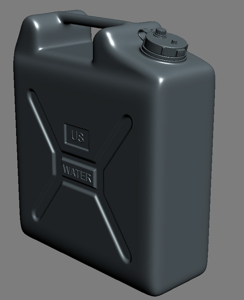 gallon water obj - Water gallon... by coresplendor