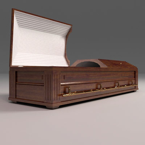 3d hearse coffin model - Hearse & Coffin by QLEE