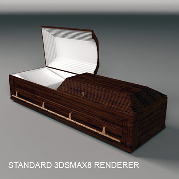 3d hearse coffin model - Hearse & Coffin by QLEE