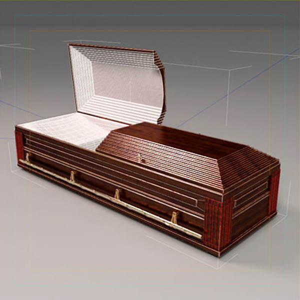 3d hearse coffin model - Hearse & Coffin by QLEE