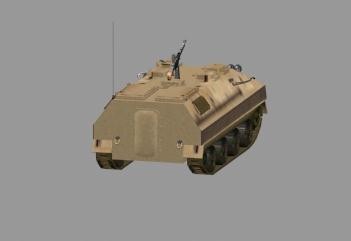 military vehicles type 3d model - Type 63 Armoured Personnel Carrier  Mod -2  by Xacta  3D models by Xacta