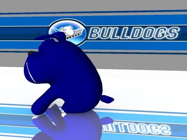 3d bulldogs team plush model - bulldog.mb by Ruski_xx