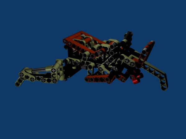 3d model destroyer droid lego - LEGO Destroyer Droid project.blend by FcGrreat