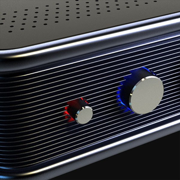 amplifier amp 3d model - Audio Amplifier... by Peter Zk
