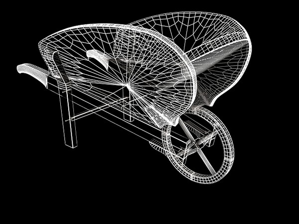 wooden toys cradle house 3d max - Wooden Toys... by I_Megaman_I