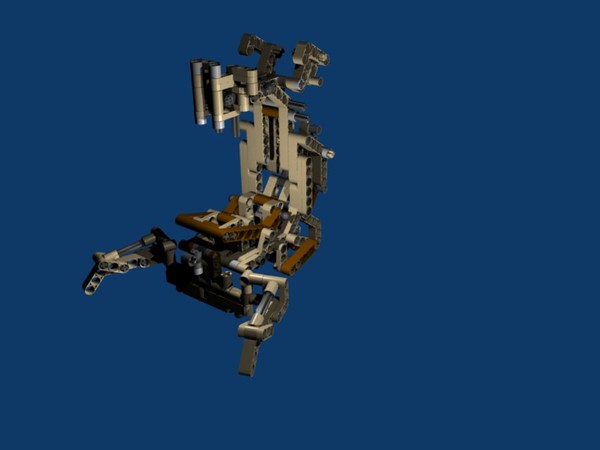 3d model destroyer droid lego - LEGO Destroyer Droid project.blend by FcGrreat
