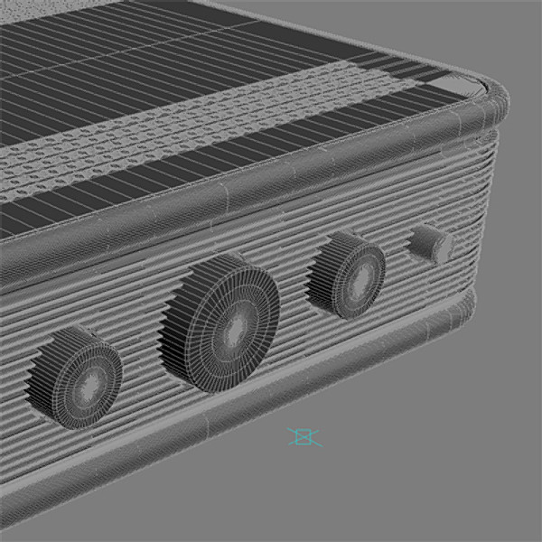 amplifier amp 3d model - Audio Amplifier... by Peter Zk