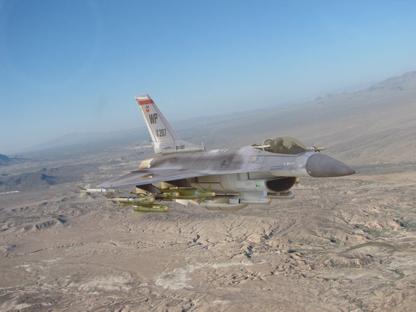 3d model f16c falcon usaf jet fighter - F16C Falcon USAF VRay... by ES3DStudios