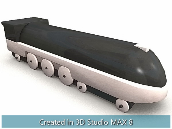 wooden toys cradle house 3d max - Wooden Toys... by I_Megaman_I