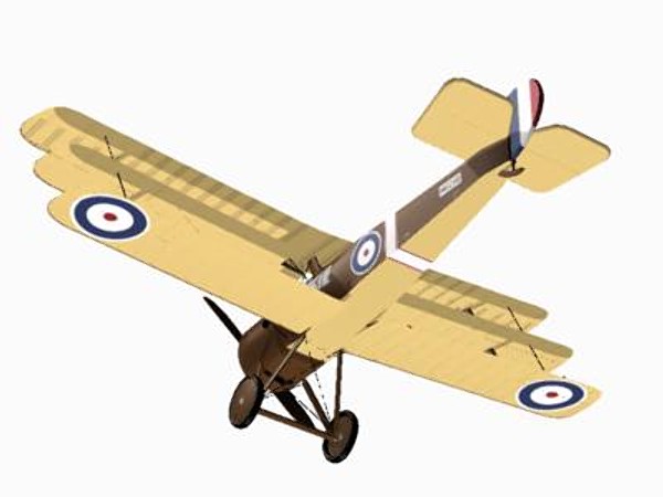 sopwith triplane fighter 3d model - Sopwith Triplane by pbratt