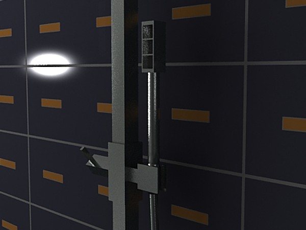 3d ponsi shower italia model - Ponsi Italia shower by fabelar