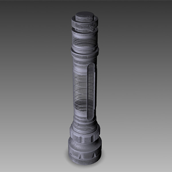 3ds max flashlight surefire - Flashlight by andyjaggy