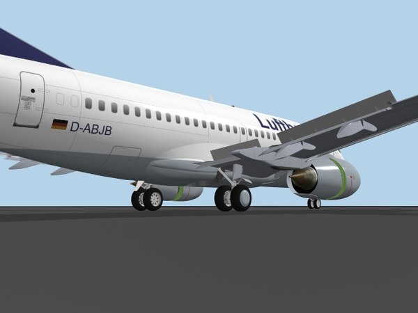 dwg b 737-500 lufthansa - B 737-500 Lufthansa by PedroFaut