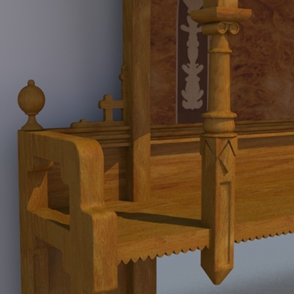 3ds max sideboard - sideboard_OBJ.zip by savitch