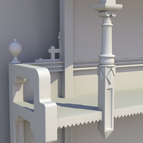 3ds max sideboard - sideboard_OBJ.zip by savitch