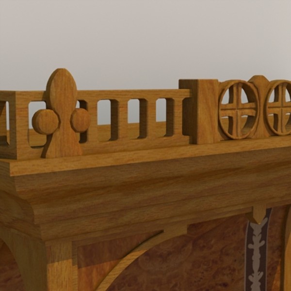 3ds max sideboard - sideboard_OBJ.zip by savitch