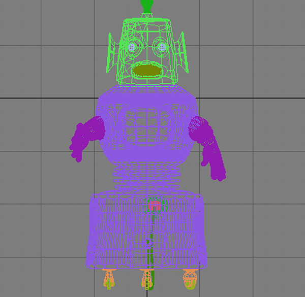maya old robot - rob by u321_0
