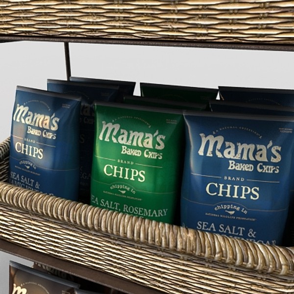 chips display 3d model - chip display by monkeyodoom
