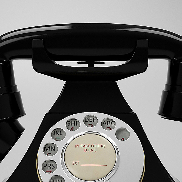max retro telephone - Retro Telephone... by RomanPritulyak