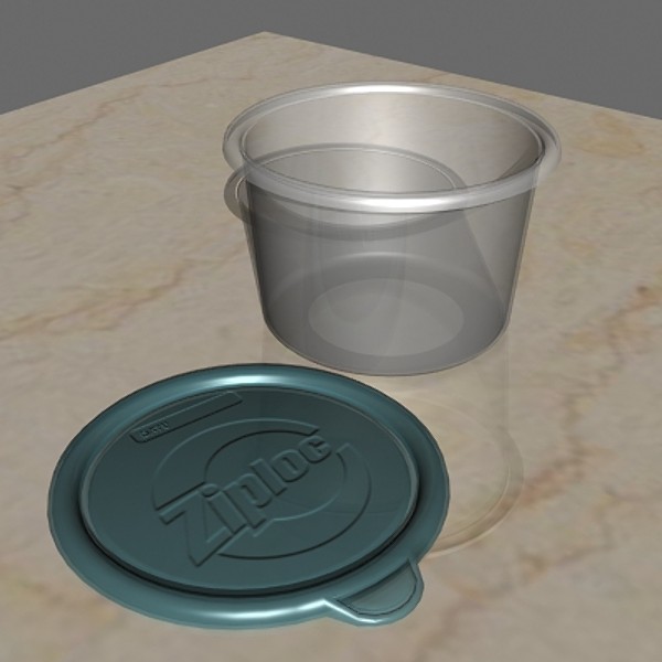 3dsmax food container - Food Storage Container by mostlysquare