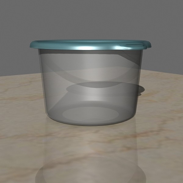 3dsmax food container - Food Storage Container by mostlysquare