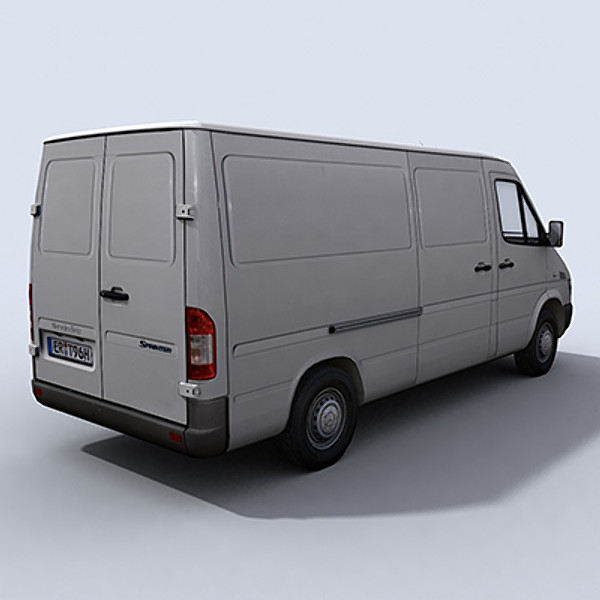 van 2 3d model - Van 2 by papillon