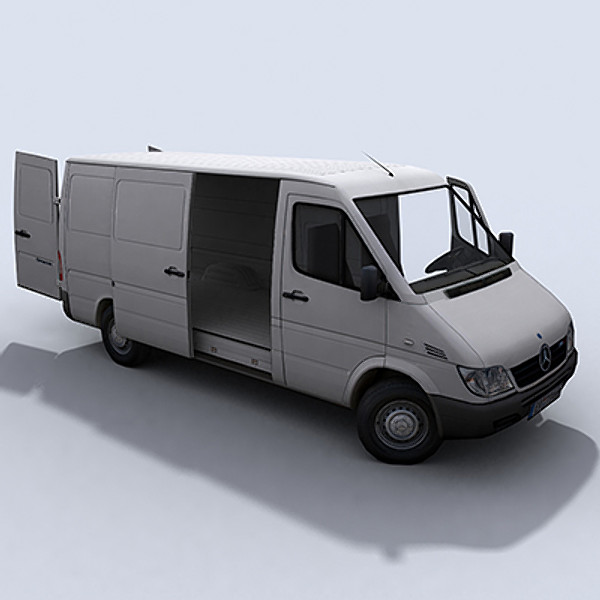 van 2 3d model - Van 2 by papillon