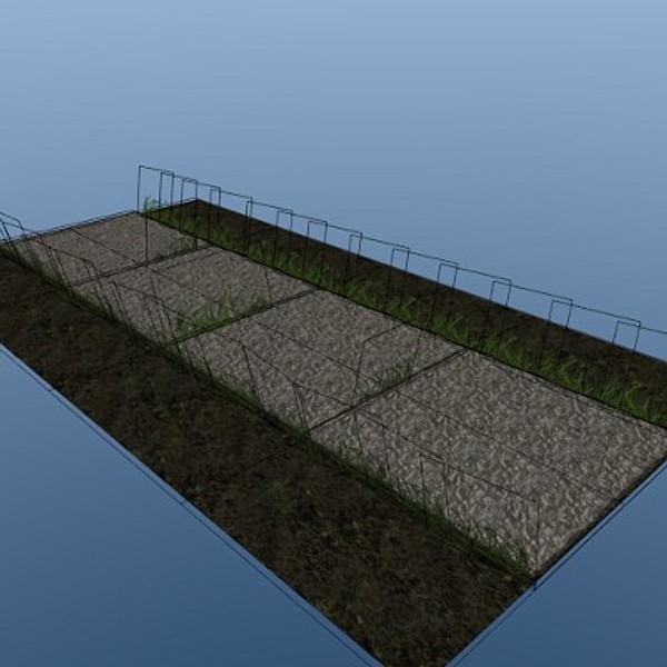 3dsmax sidewalk grass - Sidewalk & Grass by RJRdesign