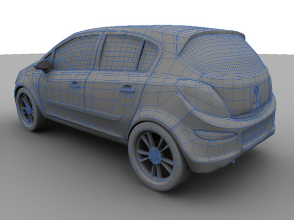 maya vauxhall corsa 2007 car - Vauxhall Corsa 2007 by dante_es