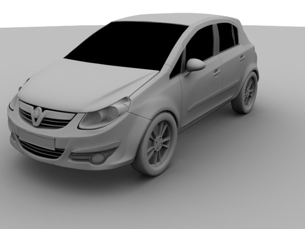 maya vauxhall corsa 2007 car - Vauxhall Corsa 2007 by dante_es