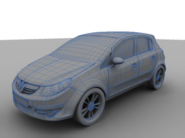 maya vauxhall corsa 2007 car - Vauxhall Corsa 2007 by dante_es