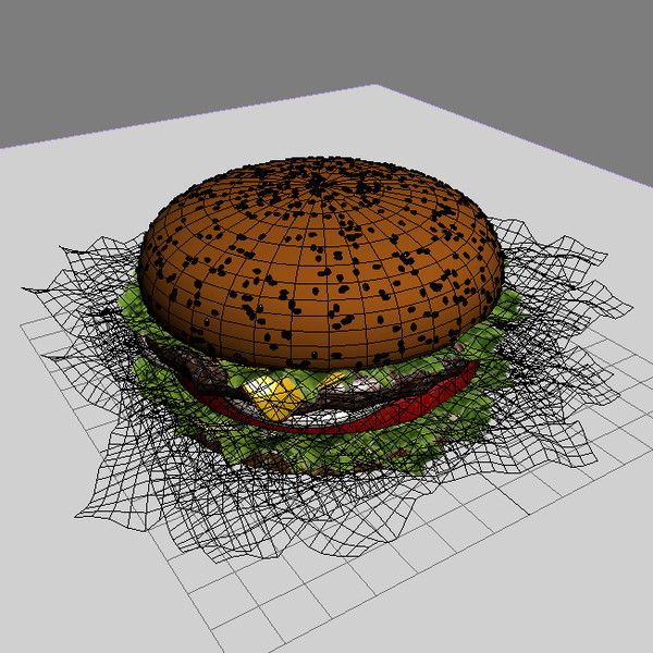 3dsmax hamburger scene - hamburger_3dsmax_scene by tsrmc