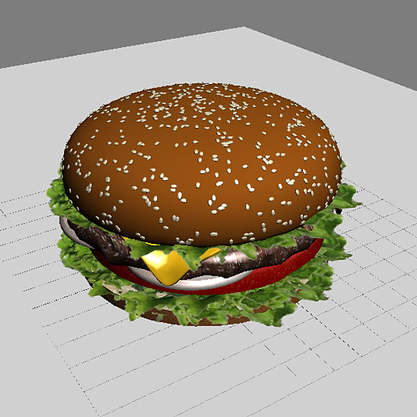 3dsmax hamburger scene - hamburger_3dsmax_scene by tsrmc