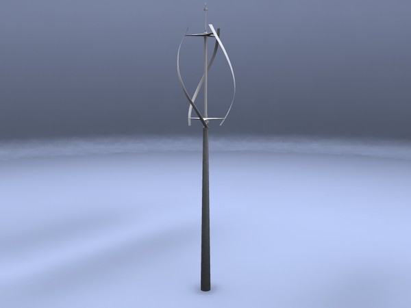 vertical wind power max - Vertical Wind Turbine by file404